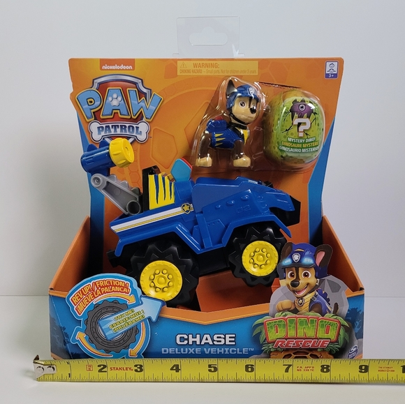 Paw Patrol Chase Dino Rescue Deluxe Vehicle Playset - Picture 3 of 7